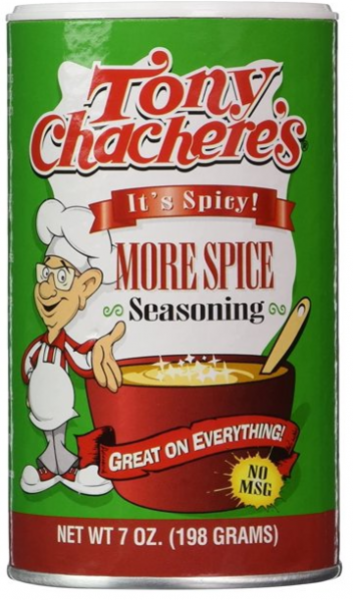 TONY CHACHERE'S 'More Spice' Creole Seasoning Gewürz 198 gr